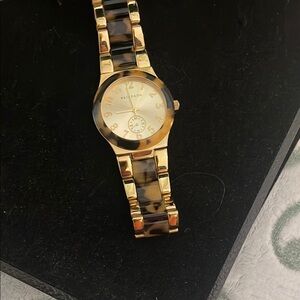 Silpada Gold and Brown Tortoise Women's Watch